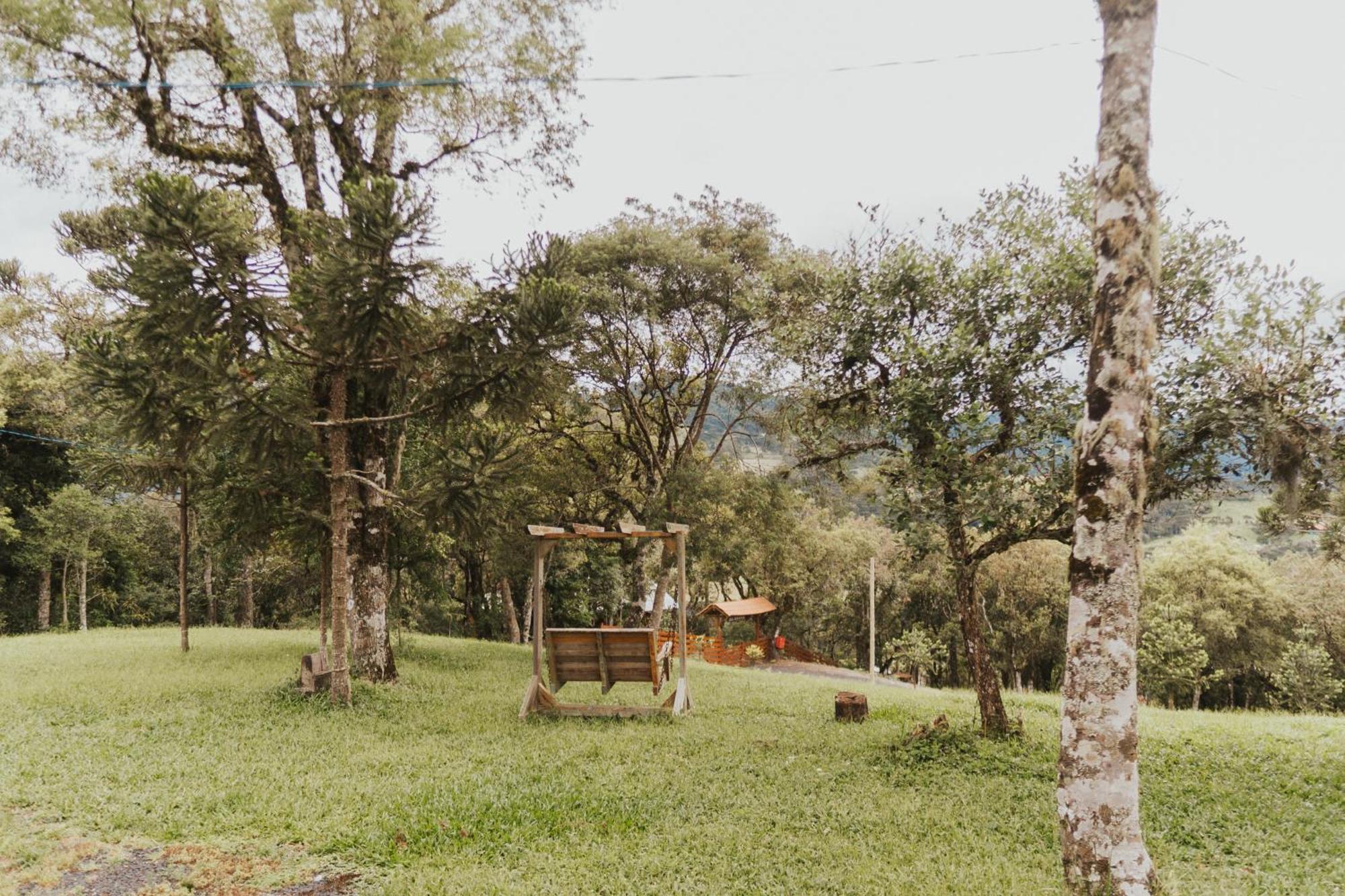 Pousada Recanto Do Lobo Chales Em Urubici Exterior photo