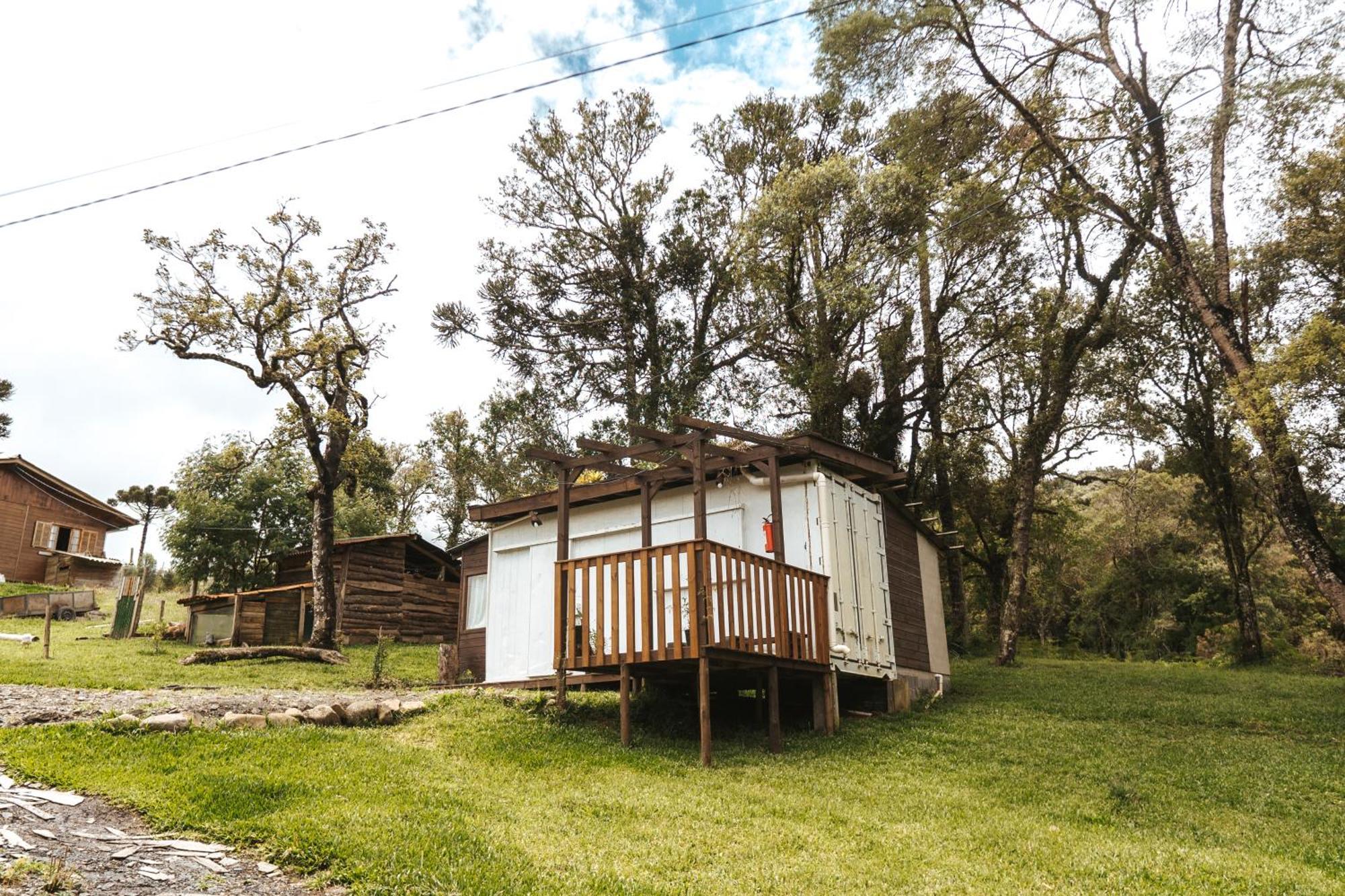 Pousada Recanto Do Lobo Chales Em Urubici Exterior photo